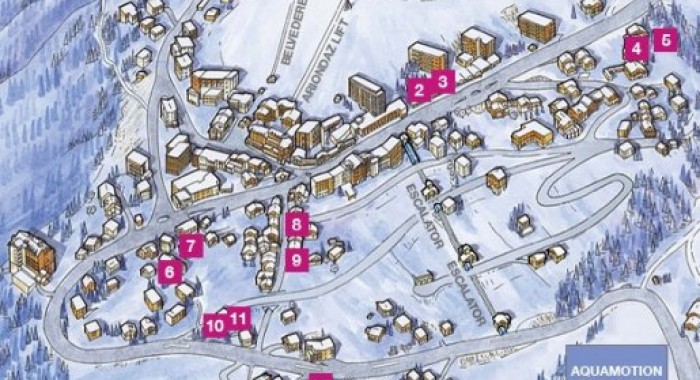Chalet Les Marmottes (Scalottas Lodge), Courchevel 1650 ski chalet, image 8